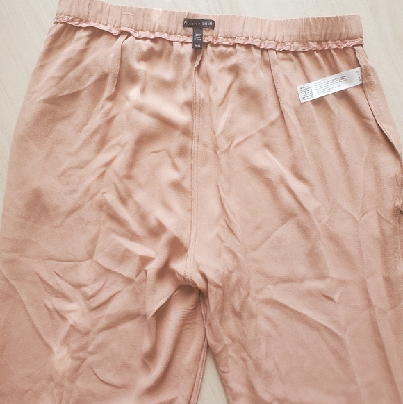 Eileen Fisher Soft Brown Trousers - Picture 8 of 12